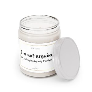I’m not arguing, I’m just explaining why I’m right – Scented Candles, 9oz